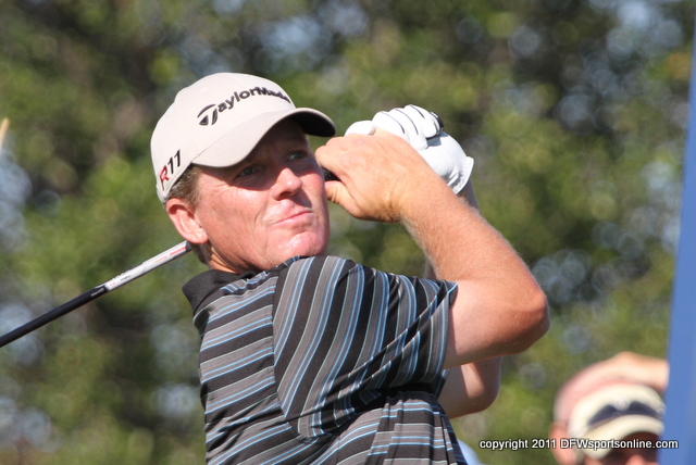 Michael Bradley at the 2011 HP Byron Nelson Championship. Photo by George Walker